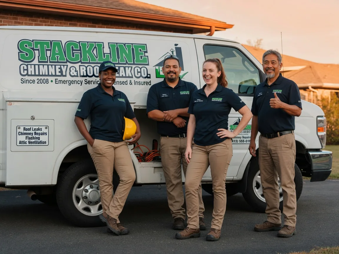Chimney flashing repair company in Pink Hill, NC